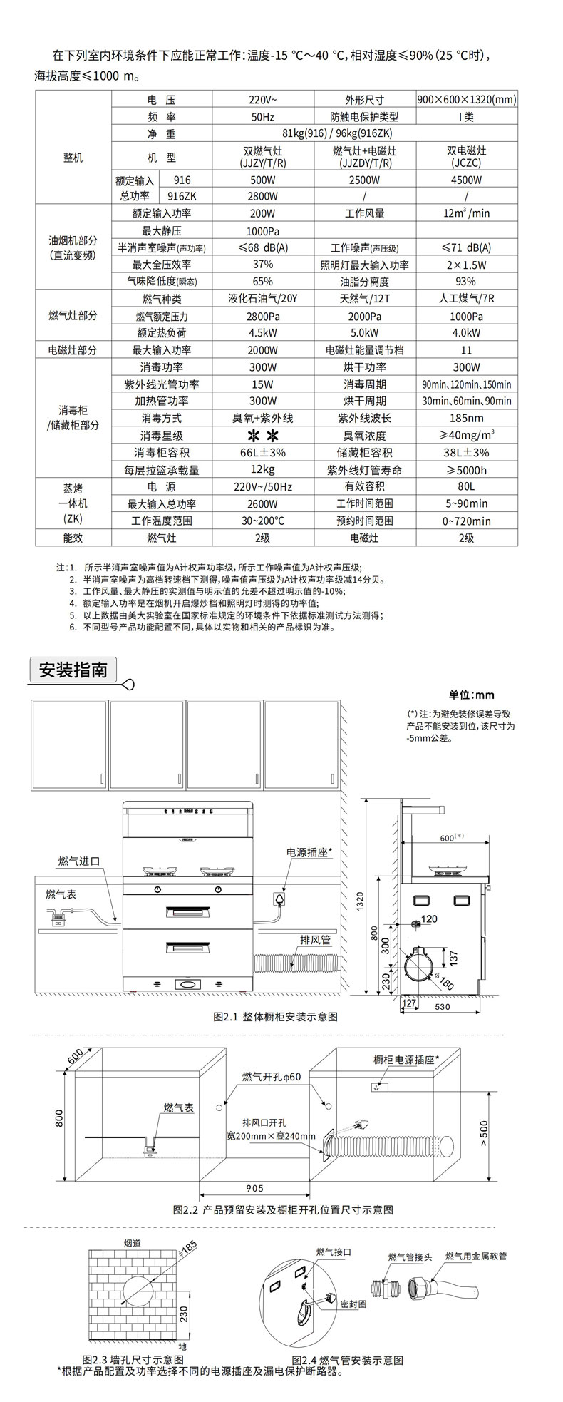 K916技术参数